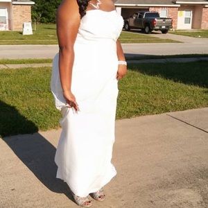 Ivory Destiny evening gown (only worn once)